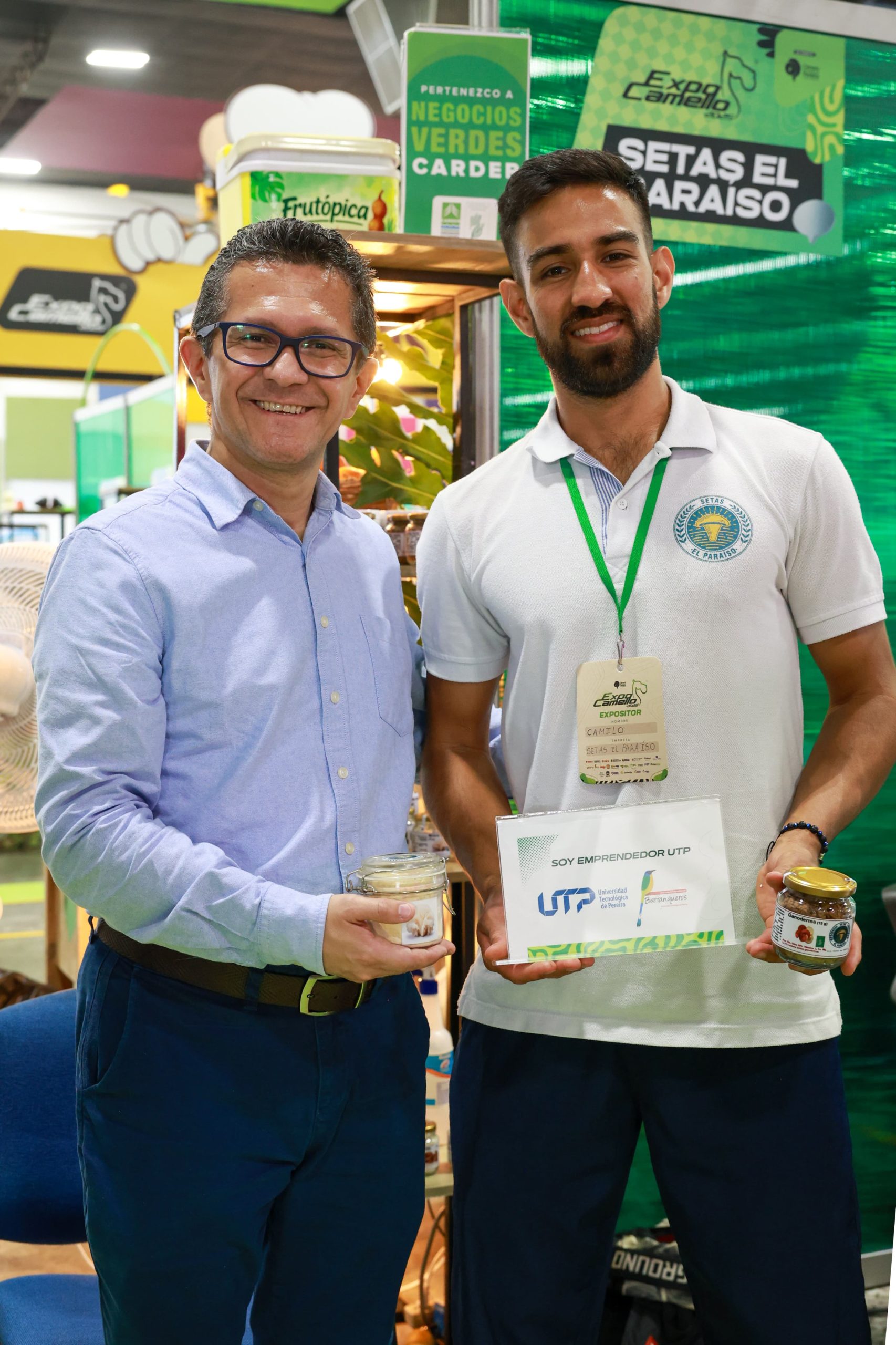 La Universidad Tecnológica de Pereira, a través del Ecosistema Barranqueros UTP de la Vicerrectoría de Investigaciones, Innovación y Extensión, tuvo una destacada participación en la feria de emprendimiento más importante del Eje Cafetero: Expocamello + Innovación 2025, con ventas por más de $18 millones de pesos.