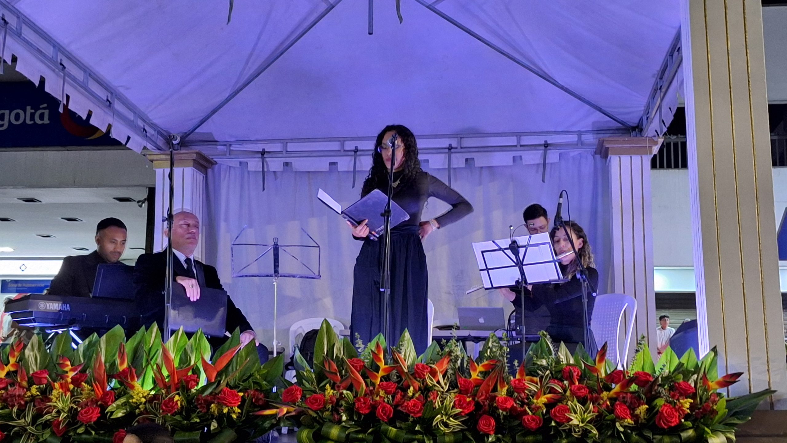 Docentes y egresados de la Universidad Tecnológica de Pereira llevaron arte y espiritualidad al corazón de la ciudad durante la Semana Santa.