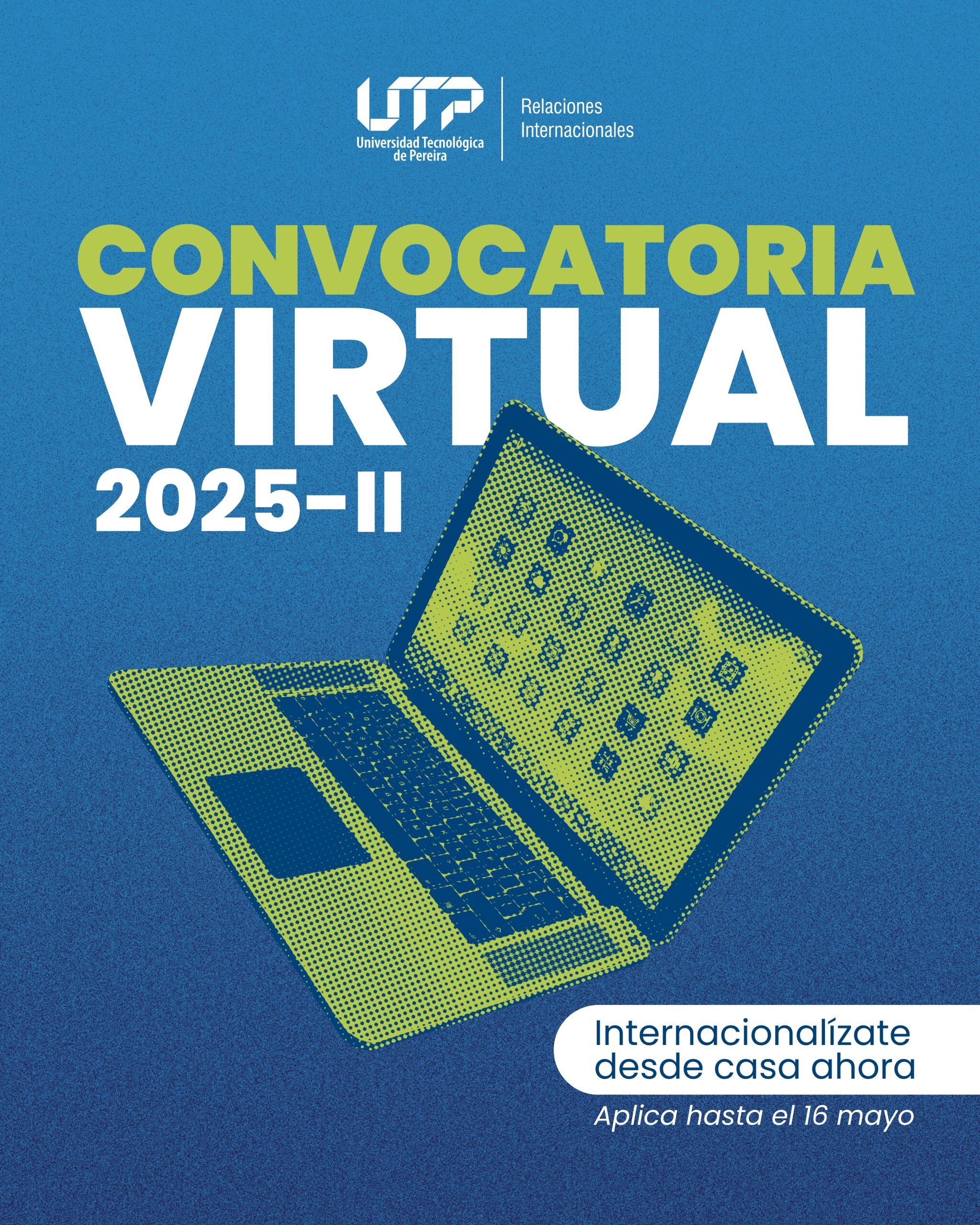 La Oficina de Relaciones Internacionales (ORI) de la Universidad Tecnológica de Pereira abre convocatoria para cursar asignaturas en el exterior de manera virtual durante el segundo semestre de 2025.