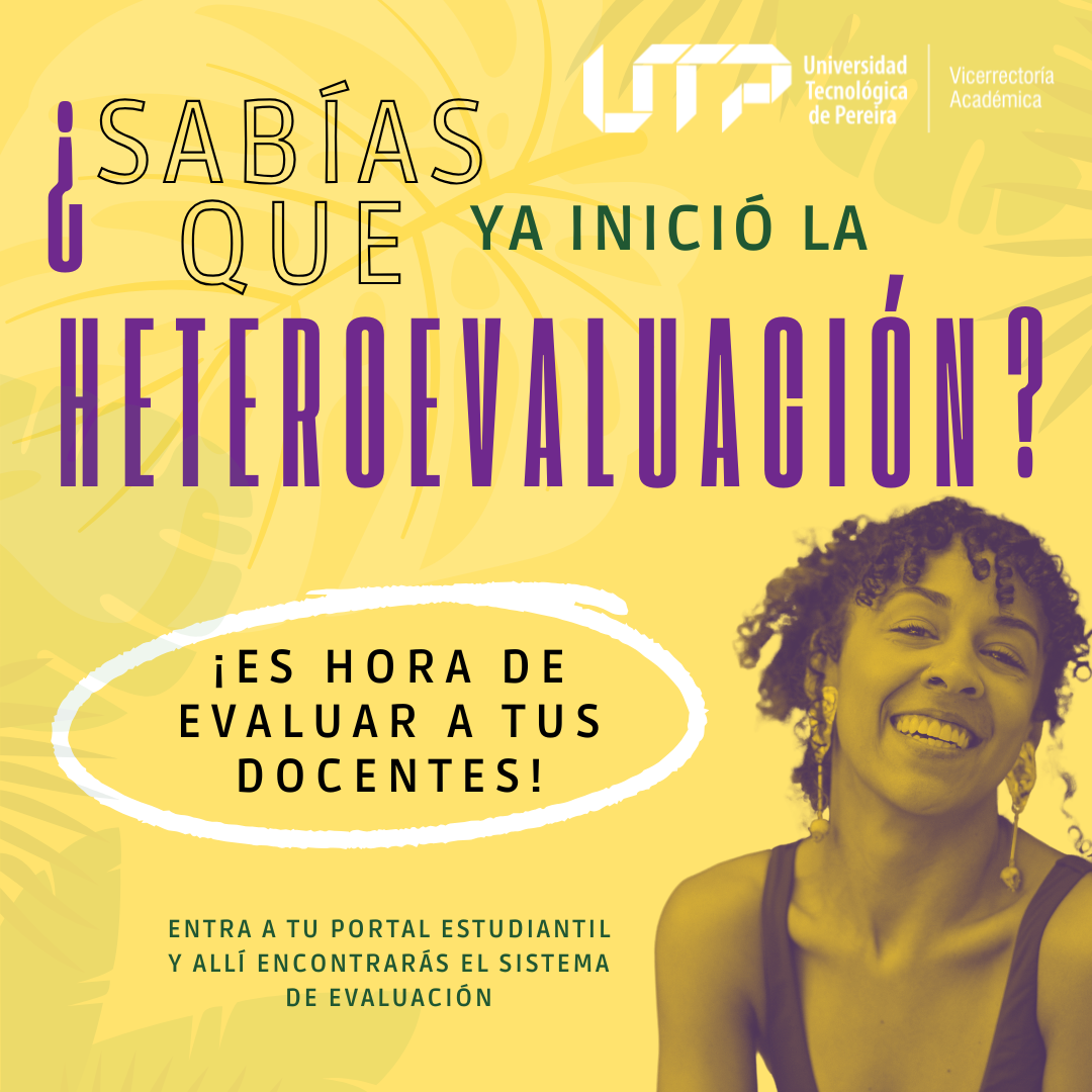 Desde la Vicerrectoría Académica se está haciendo un llamado a los estudiantes frente a la importancia de realizar la evaluación docente de sus profesores antes de que termine el semestre académico y el año 2024.