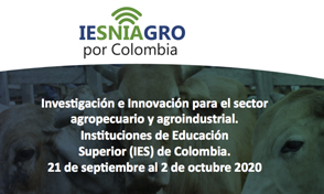 I Simposio de Investigación e Innovación del Sector Agropecuario e Industrial IESNIAGRO por Colombia