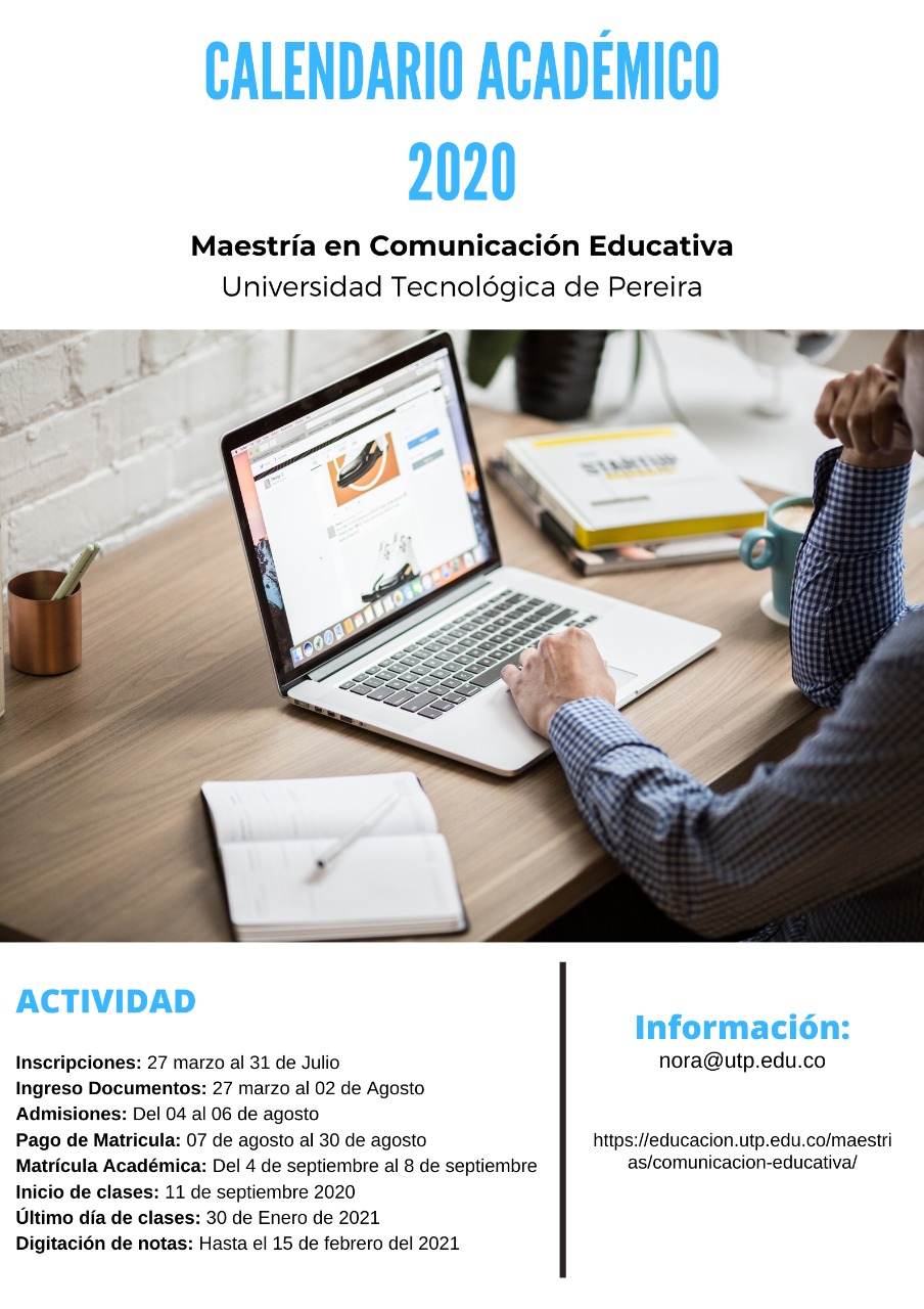 Inscripciones abiertas nueva cohorte Maestría en Comunicación Educativa