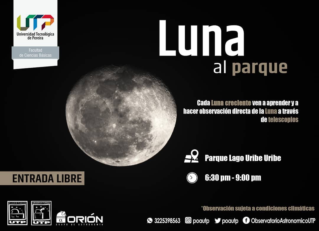 Invitación Luna al Parque