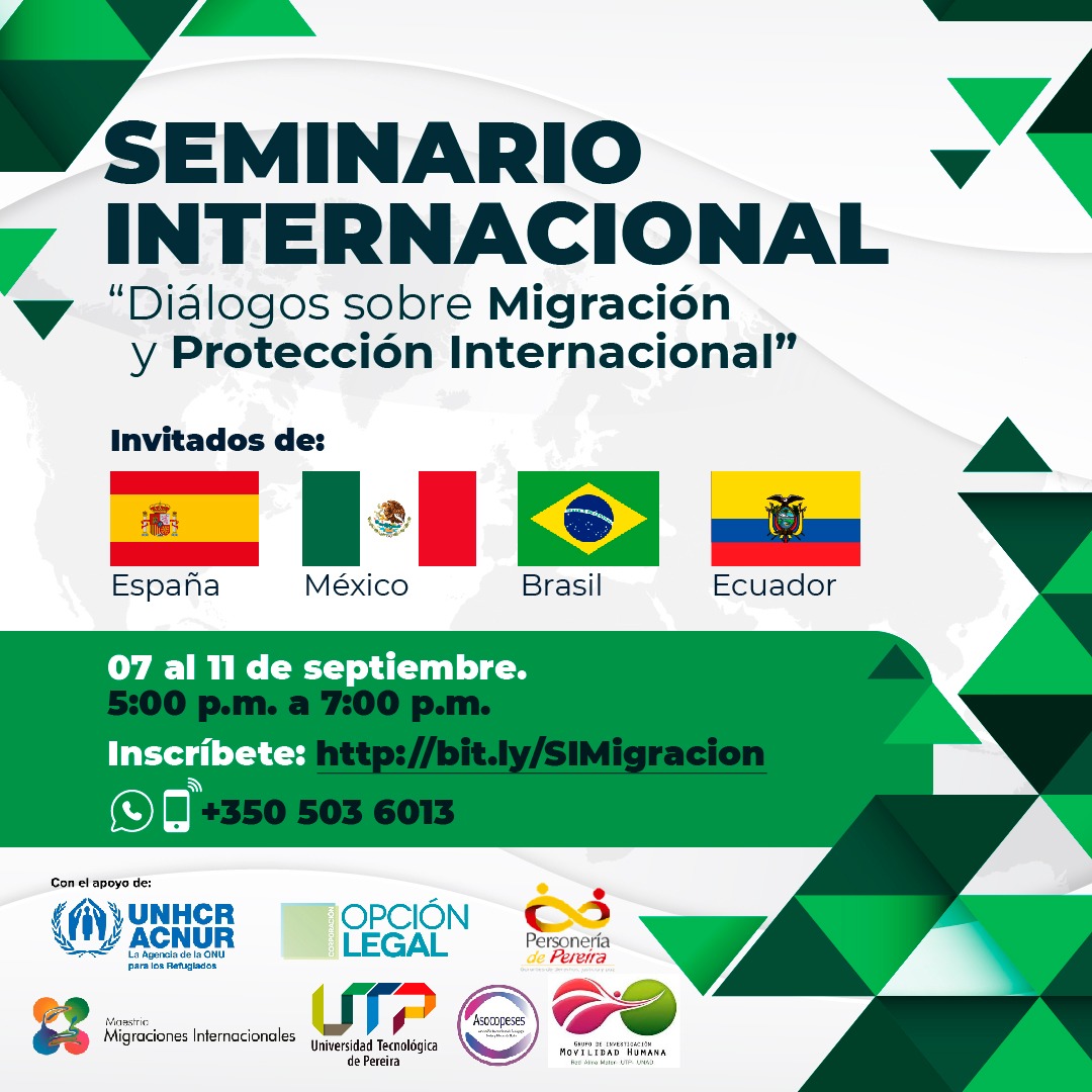 Seminario internacional “Diálogos sobre la migración y protección internacional” 