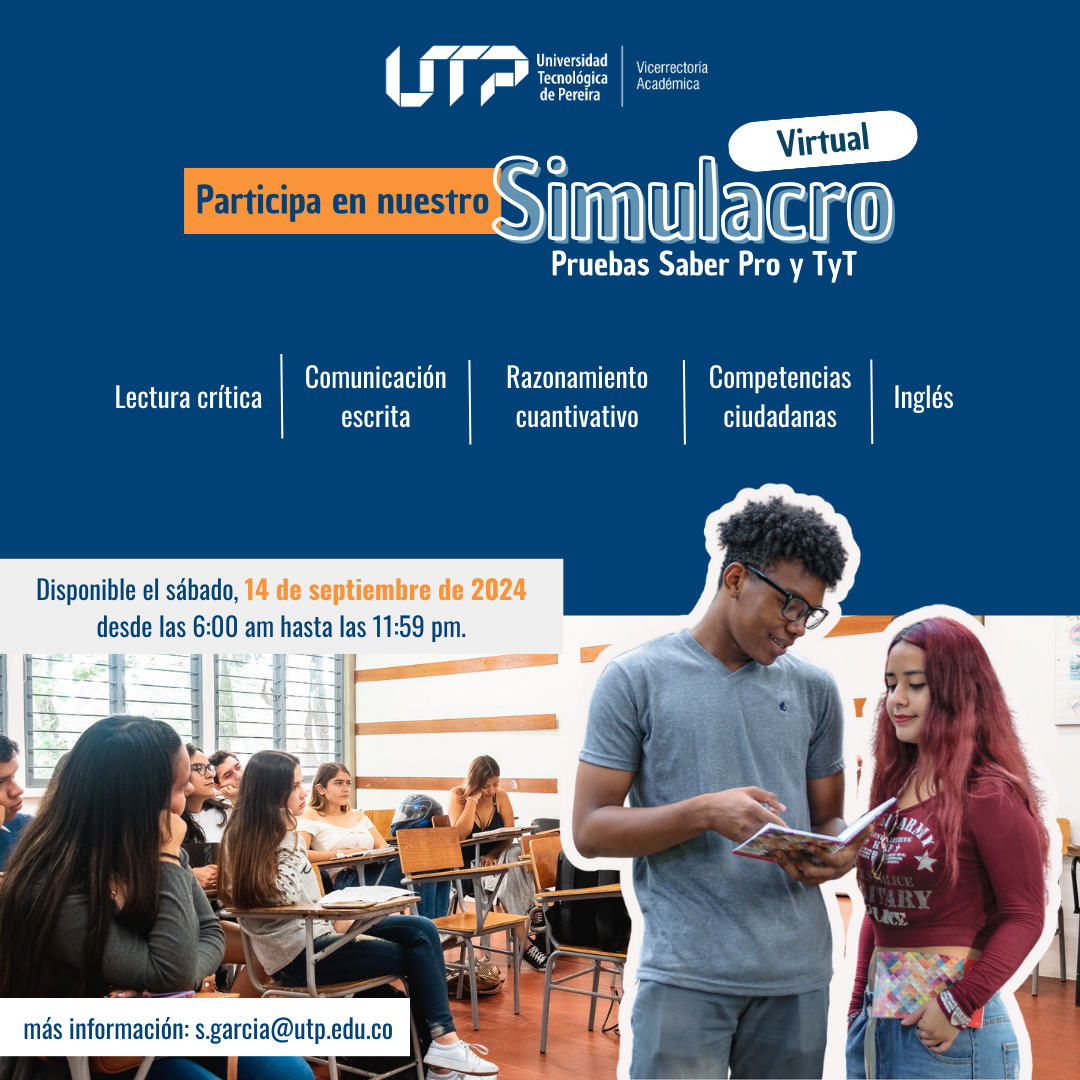 Está dirigida a todos los estudiantes de nuestra universidad que estén cerca de presentar este examen que es vital porque nos ayuda a medir nuestros conocimientos profesionales cuando ya estamos cerca de graduarnos.