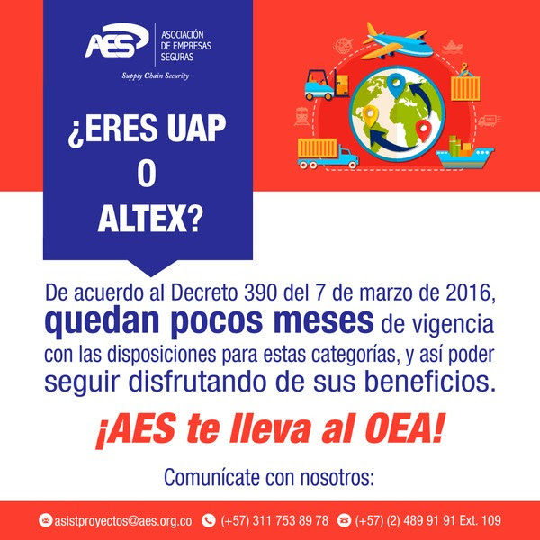 ¿Eres UAP o ALTEX? AES te lleva al OEA