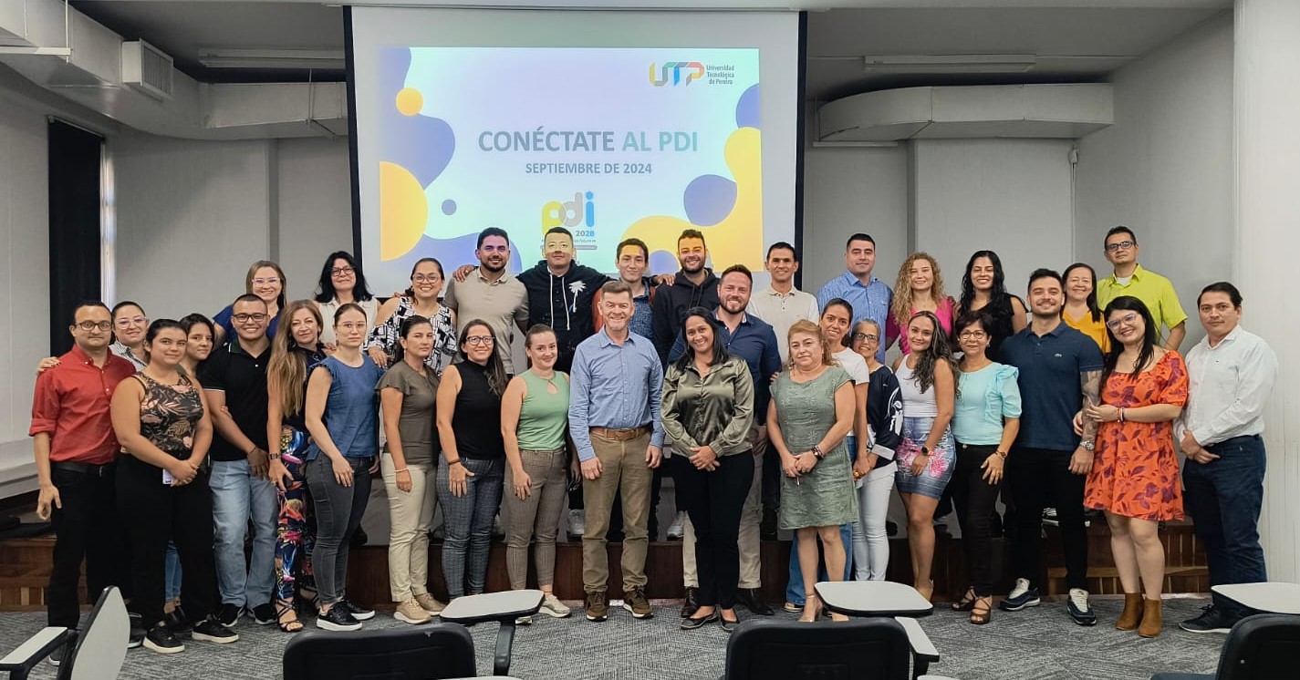 La Universidad Tecnológica de Pereira invita a toda la comunidad universitaria a participar en Conéctate al PDI 2025, la jornada de socialización del Plan de Desarrollo Institucional 2020-2028 “Aquí construimos futuro”.