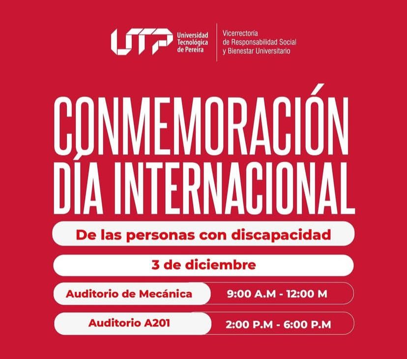 Este día declarado por la ONU, es una fecha en la que con diferentes eventos la UTP va a celebrar la diversidad e inclusión que nos caracteriza como institución.