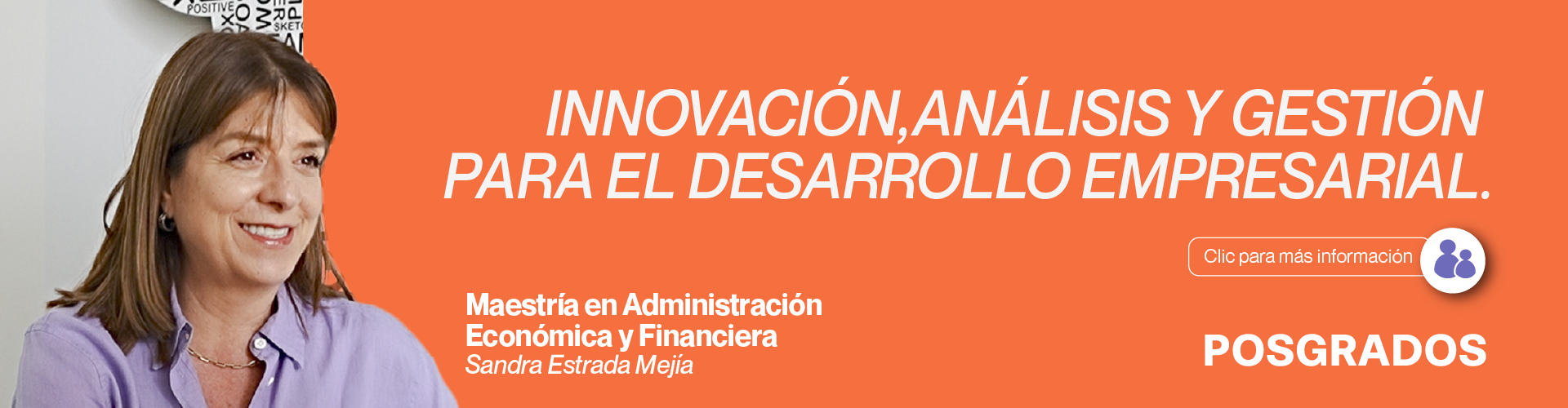 Las decisiones financieras marcan el rumbo de empresas, regiones y hasta países y la Universidad Tecnológica de Pereira tiene una oportunidad única para quienes buscan ir más allá de la gestión tradicional, la Maestría en Administración Económica y Financiera. Este programa no solo forma profesionales capaces de interpretar y transformar realidades económicas y financieras, sino que impulsa su capacidad investigativa para proponer soluciones innovadoras y estratégicas que impacten de manera real en el entorno.