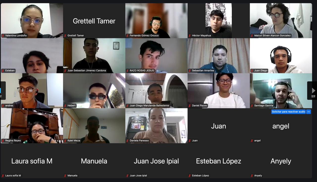 El pasado 4 de junio culminó la experiencia semestral de colaboración internacional en modalidad COIL (Collaborative Online International Learning), con la exposición de trabajos conjuntos entre estudiantes de la asignatura Estructura de Datos del programa de Ingeniería de Sistemas y Computación de la Universidad Tecnológica de Pereira, y la asignatura Programación II de la Licenciatura en Tecnologías de Información en las Organizaciones de la Universidad Veracruzana (México).