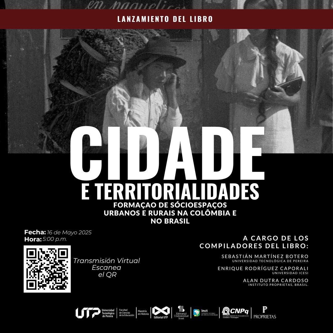 El evento académico se desarrollará en modalidad híbrida el próximo 16 de mayo y contará con la participación de autores y especialistas en estudios urbanos y territoriales.