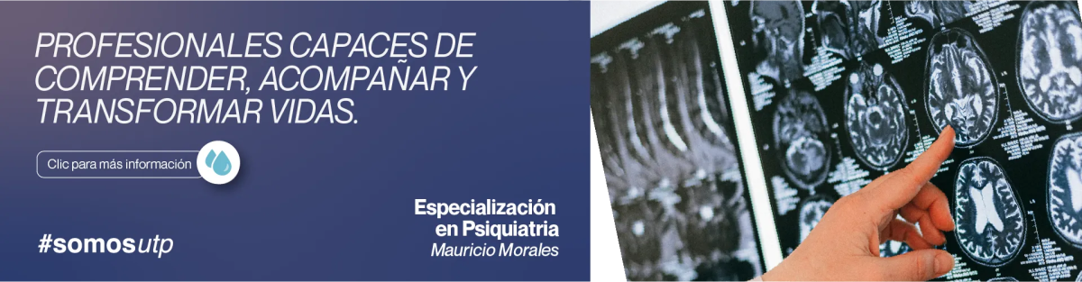 La salud mental es uno de los grandes retos de nuestra época. Cada vez más, las sociedades reconocen que el bienestar emocional y psicológico es tan importante como la salud física, y que atender de manera integral las necesidades de quienes enfrentan patologías psiquiátricas es una tarea impostergable. En este contexto, la Universidad Tecnológica de Pereira responde a esta necesidad con la Especialización en Psiquiatría, un programa diseñado con solidez académica, compromiso social y un profundo enfoque humano.